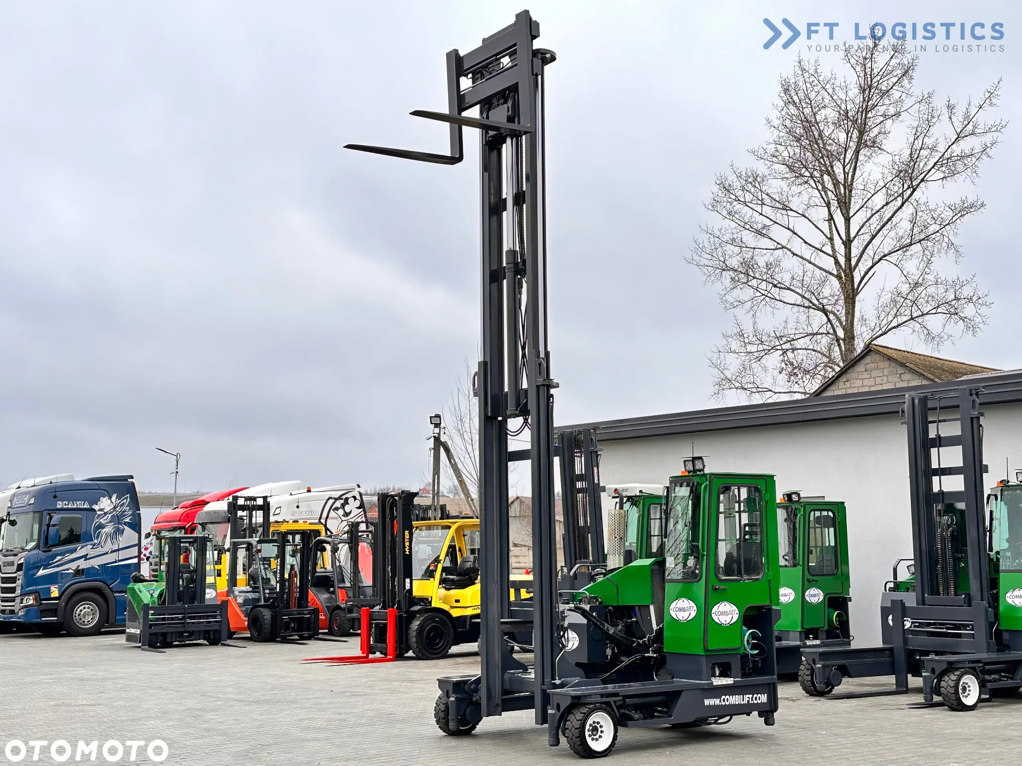 Combilift C4000 / LPG / DUPLEX / WYSOKOŚĆ PODNOSZENIA 550CM / WOLNY SKOK / JAK NOWY - 18