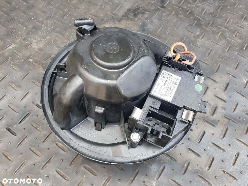 VW AG DMUCHAWA WENTYLATOR NAWIEWU 3C0907521F 3C1820015N  + REZYSTOR OPORNICA SEAT LEON II ALTEA GOLF - 3