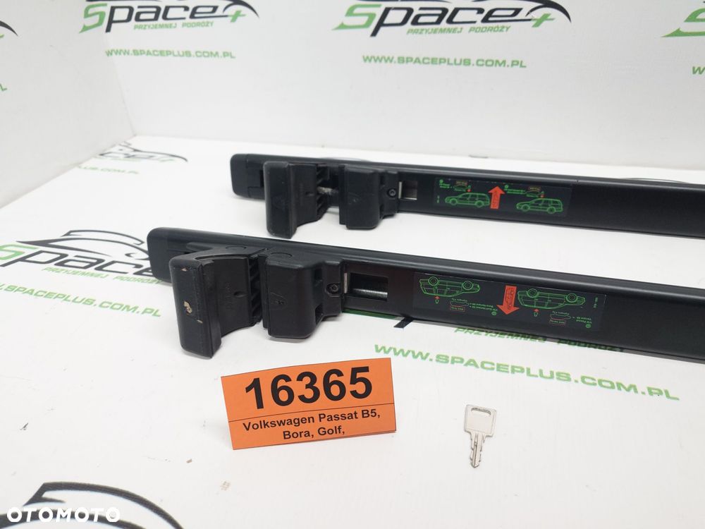 Bagażnik dachowy bazowy belki poprzeczki Volkswagen Passat B5, Bora, Golf, - 5