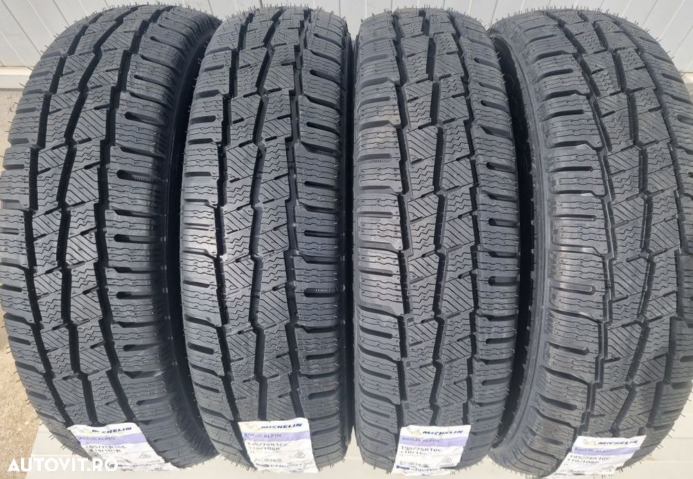 195/75 R16C, 110R, MICHELIN Alpin Agilis, Anvelope iarna M+S - 2
