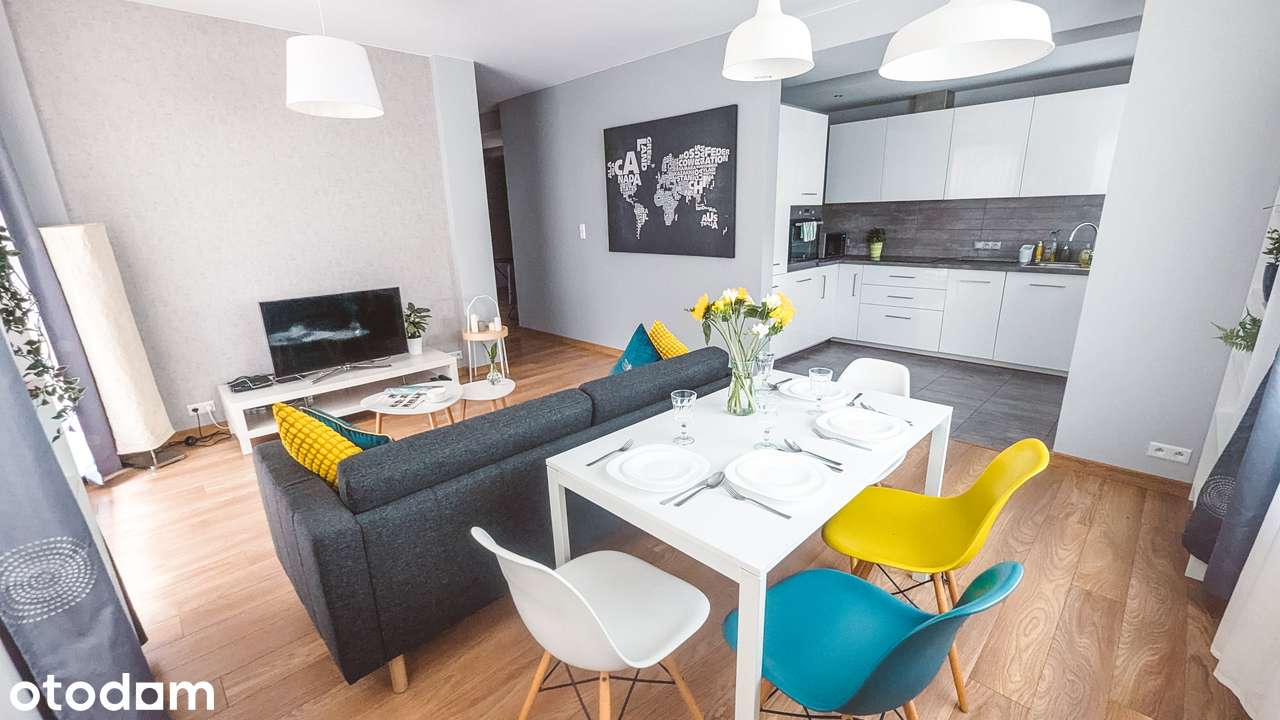 Nowoczesny i przestronny apartament z garażem na Muranowie