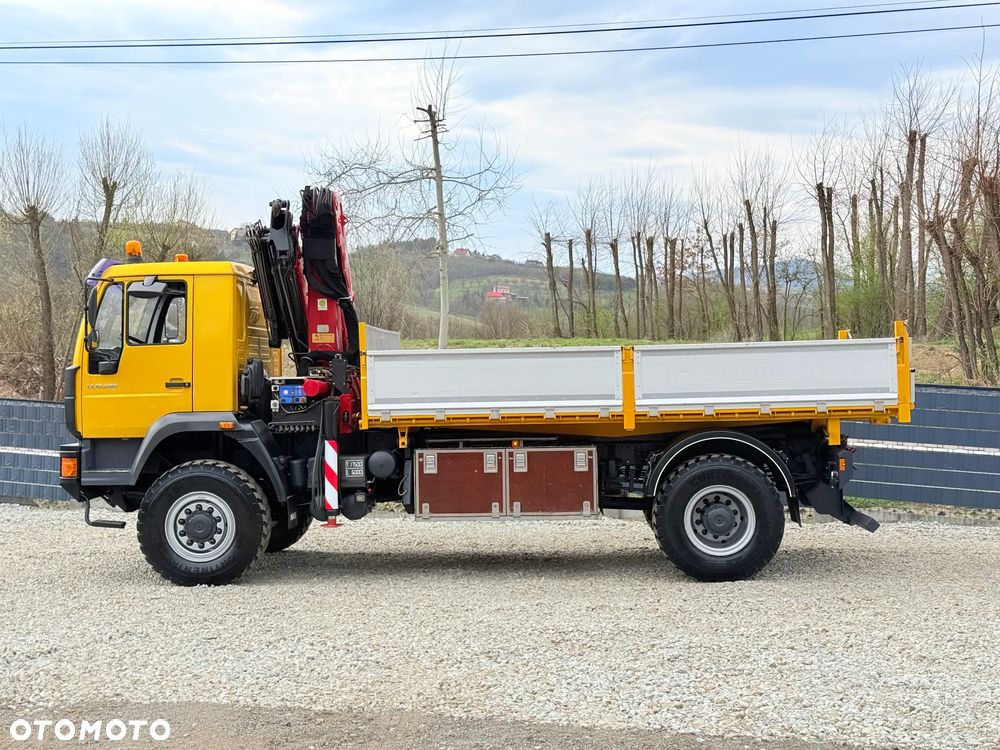 MAN * MAN LE 18.280 * HDS HMF 1560 * Kiper Wywrotka * 4x4 * Sprowadzony * Energetyka * - 9