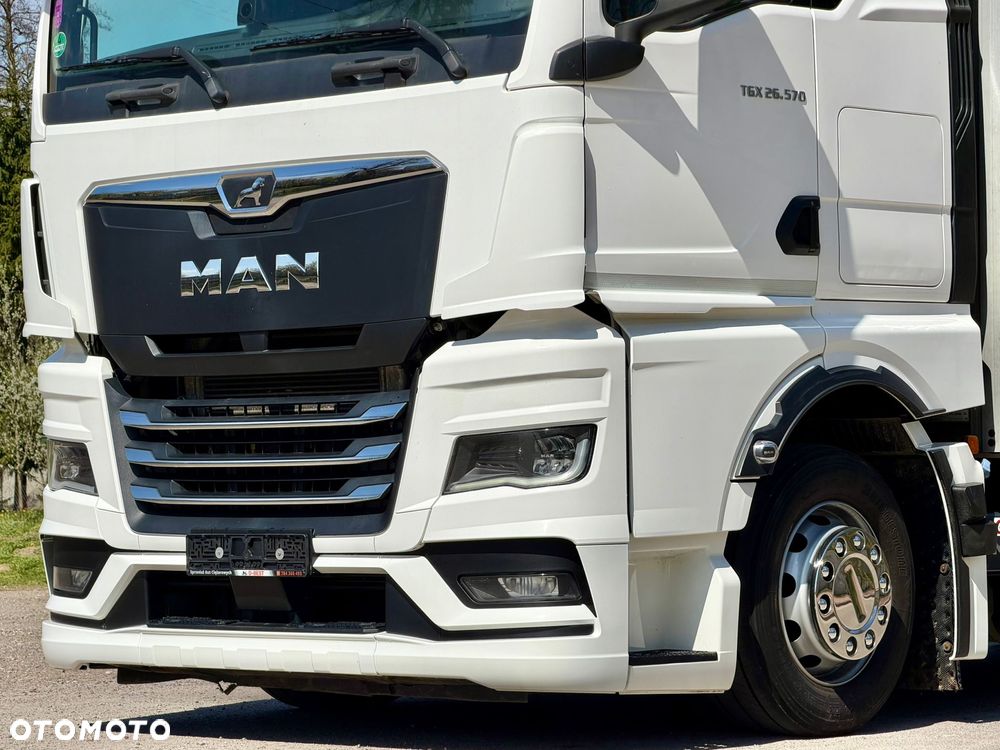 MAN TGX 26.470 / FIRANKA / 19 EUROPALET / XXL / NISKI PRZEBIEG / NOWY MODEL / 6X2 - 12
