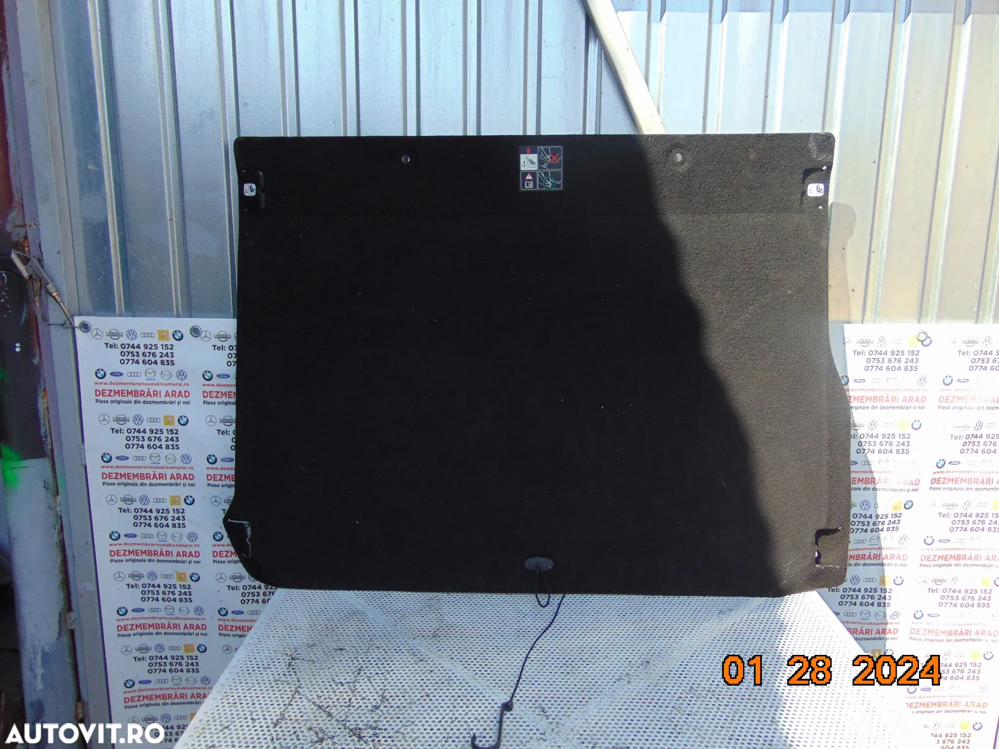 Mocheta portbagaj renault Scenic 3 2009-2016 capac tapiserie portbagaj scenic 3 - 1