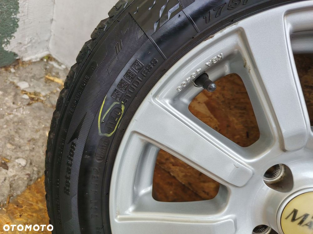 FIAT GP EVO 4X100 6JX15 fi56,6mm FELGI ALU KOMPLET X4 NEXEN 175/65R 5 - 6