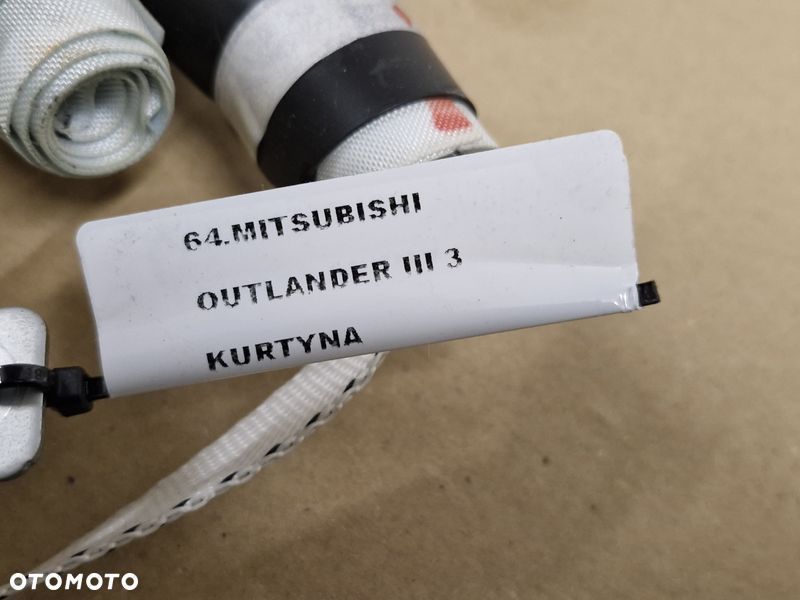 mitsubishi outlander iii 3 kurtyna powietrzna airbag prawa 7030a362 - 7