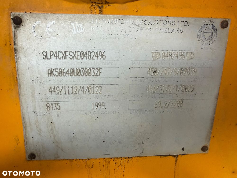 JCB 4CX TELESKOP WIDŁY 4X4X4 gotowa do pracy - 19