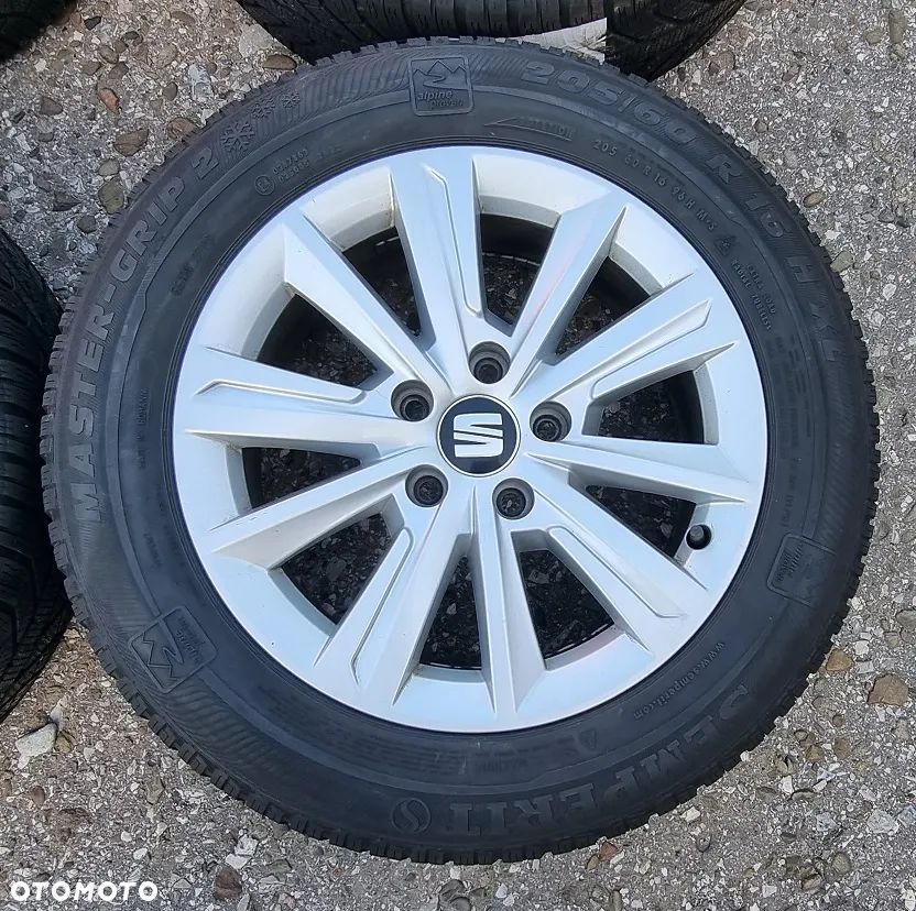 4x koła felgi opony zima Seat Alhambra VW Skoda Audi Semperit Master Grip 2 205/60/16 205/60R16 5x112 - 3