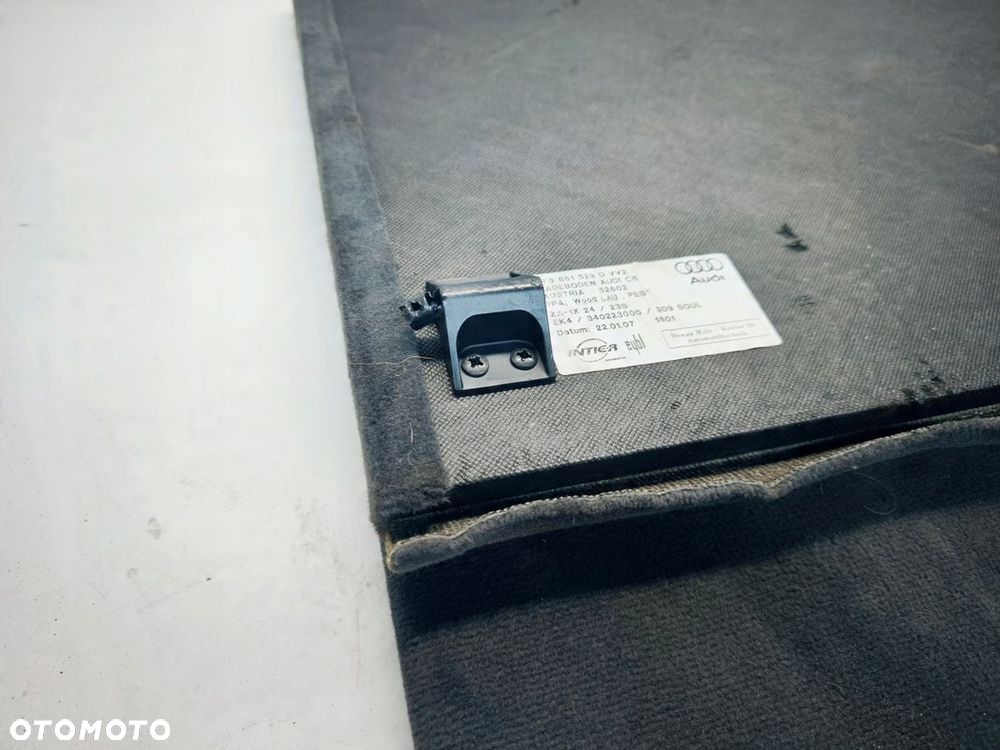 PODŁOGA BAGAŻNIKA AUDI A6 C6 AVANT KOMBI 4F9861529D VV2 - 7