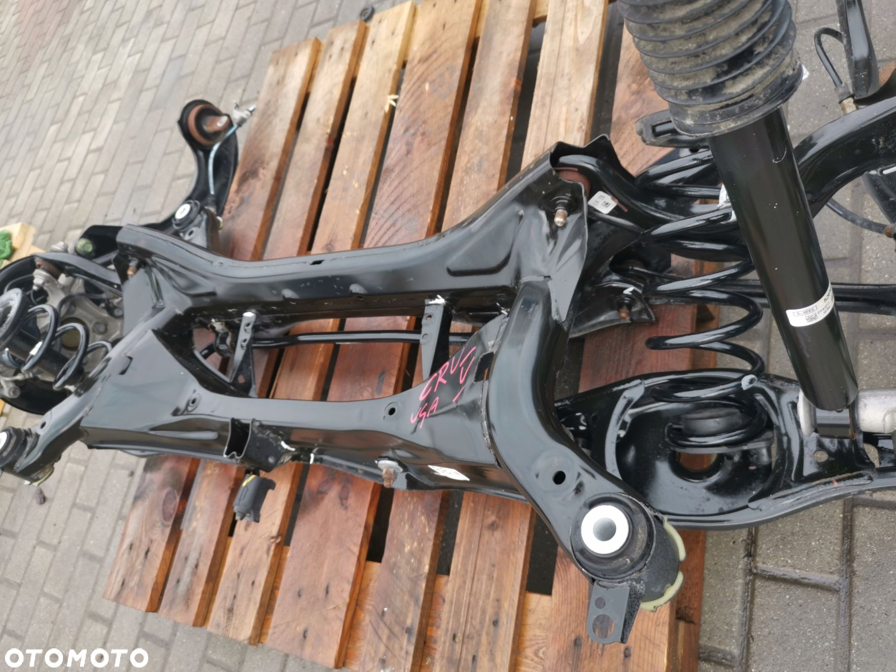 HONDA CRV V 18- ZAWIESZENIE TYLNE KOMPLETNE SANKI ZWROTNICA 1.5 TURBO USA - 4