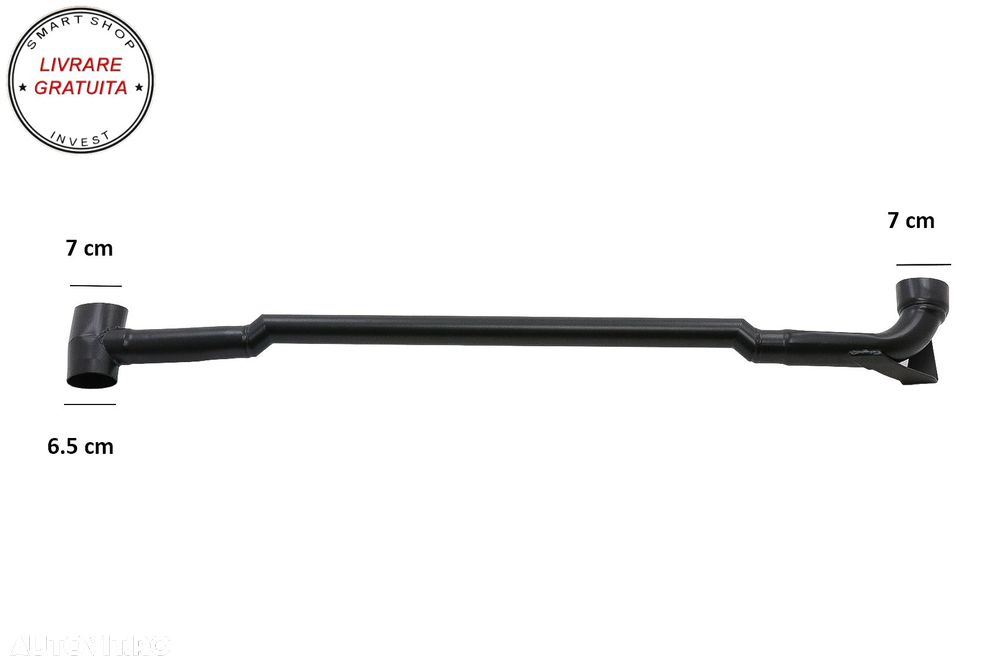 Difuzor pentru bara spate Mercedes C Class W206 S206 Sport Line (2021+) C63 Design- livrare gratuita - 11