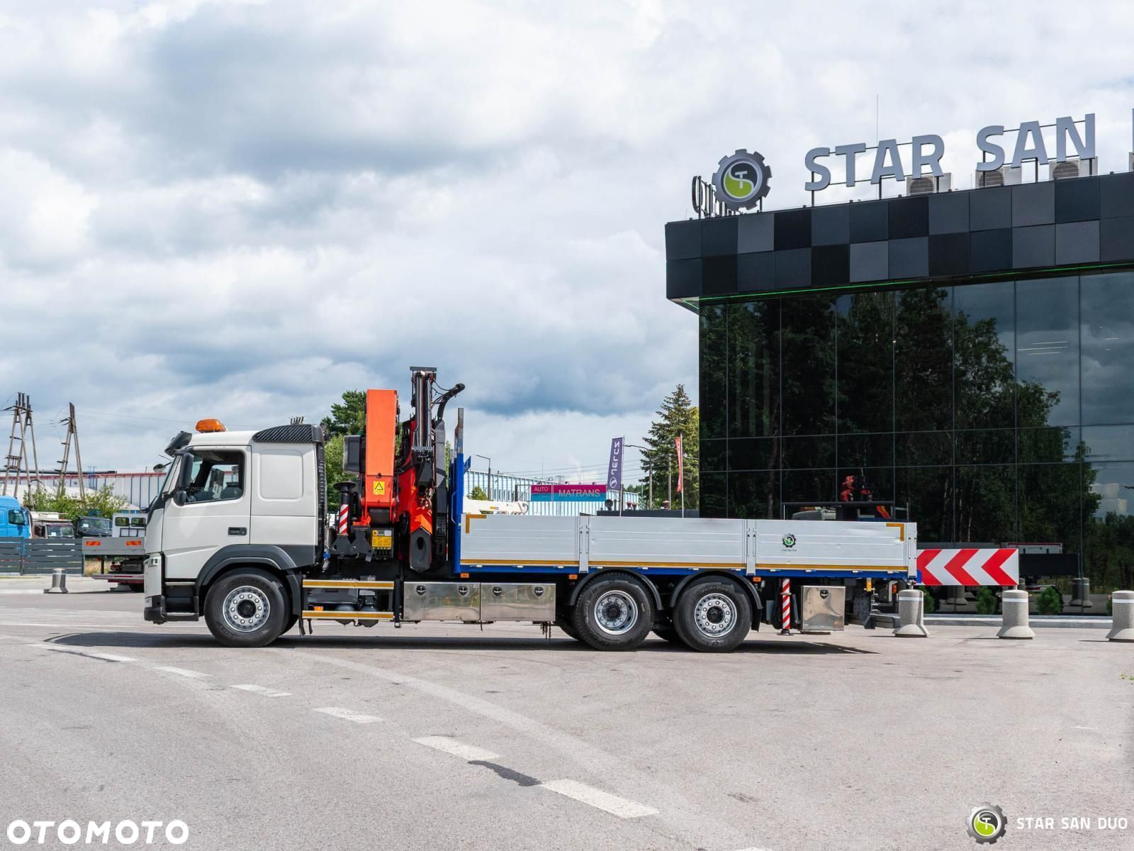 Volvo FM 460 6x2 PALFINGER PK 42002 FLY JIB HDS Żuraw Crane - 11