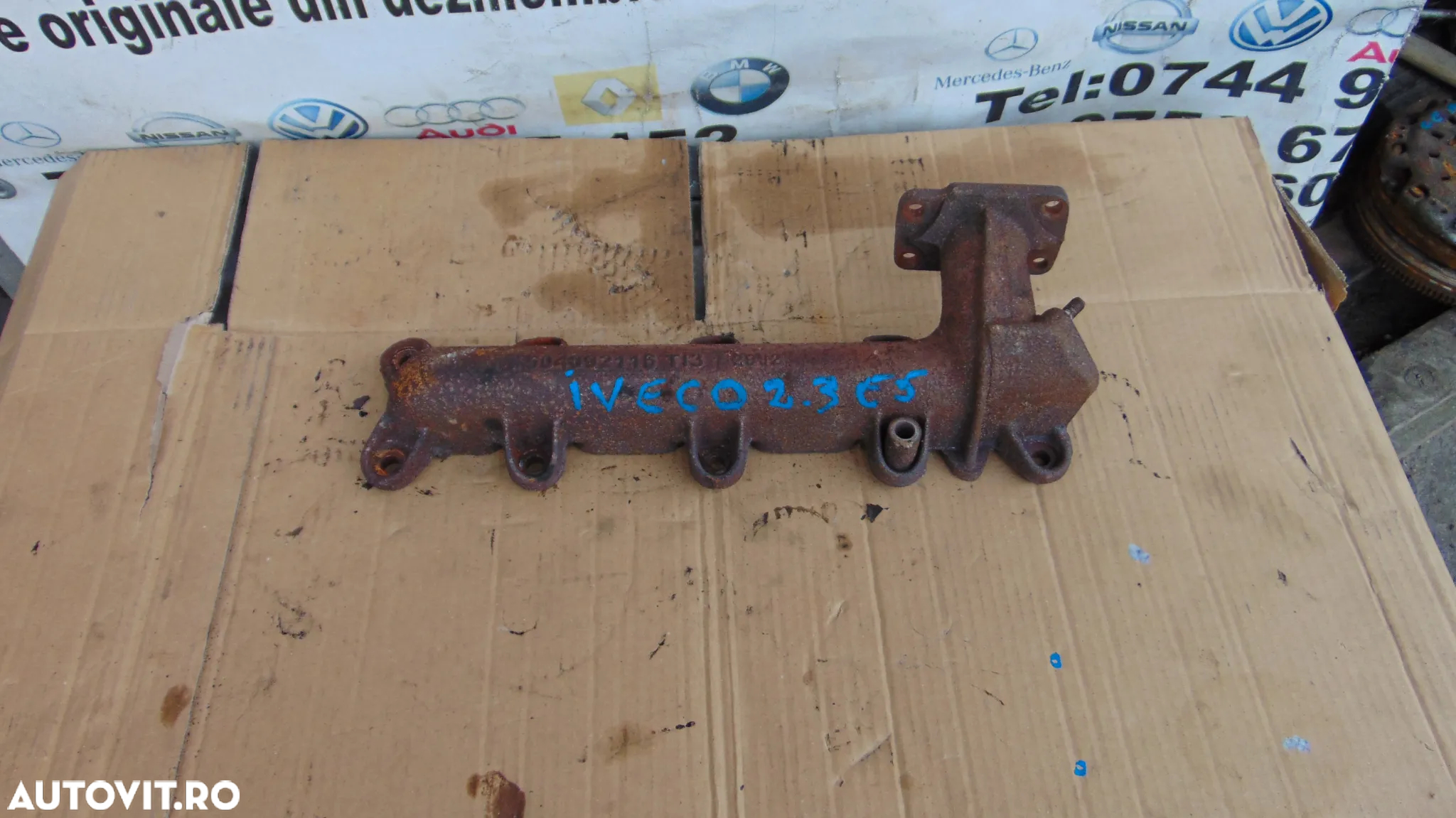 Galerie evacuare Iveco daily 2.3 euro 5 dayli 2.3 euro 5 galerie evacuare fiat ducato 2.3 - 2