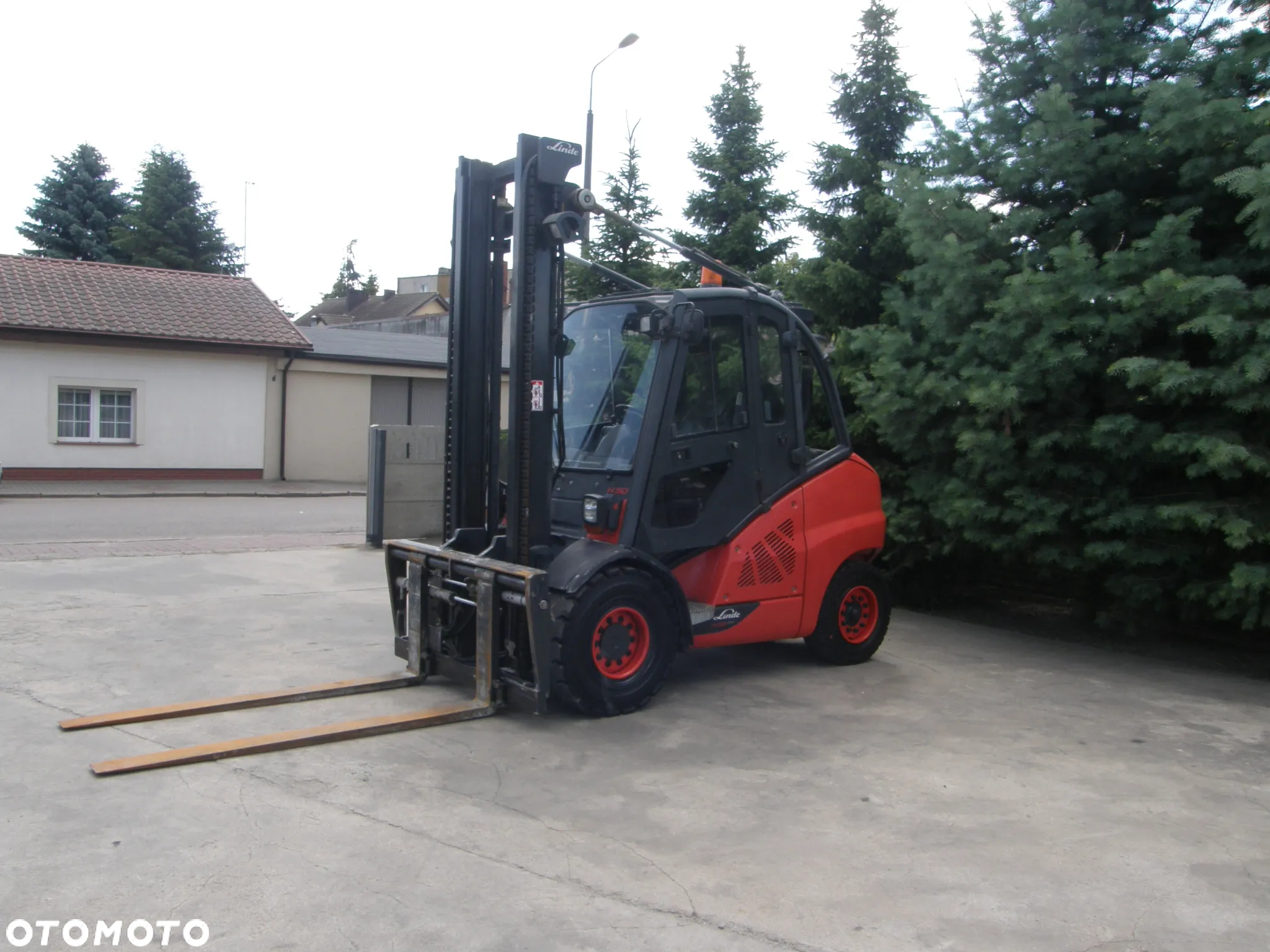 Linde H50D-02 2015rok kabina pozycjoner przesuw - 2