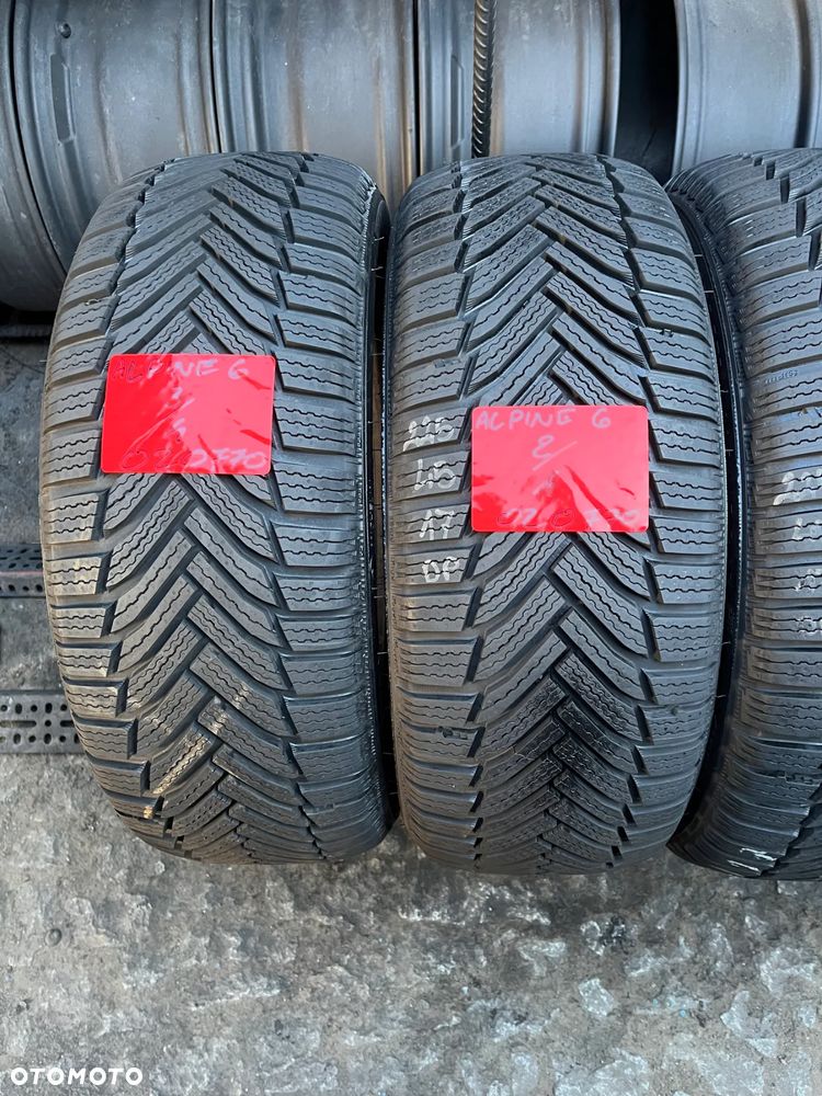 225 45 17 Michelin Alpin 6 jak nowe Opony zimowe - 3