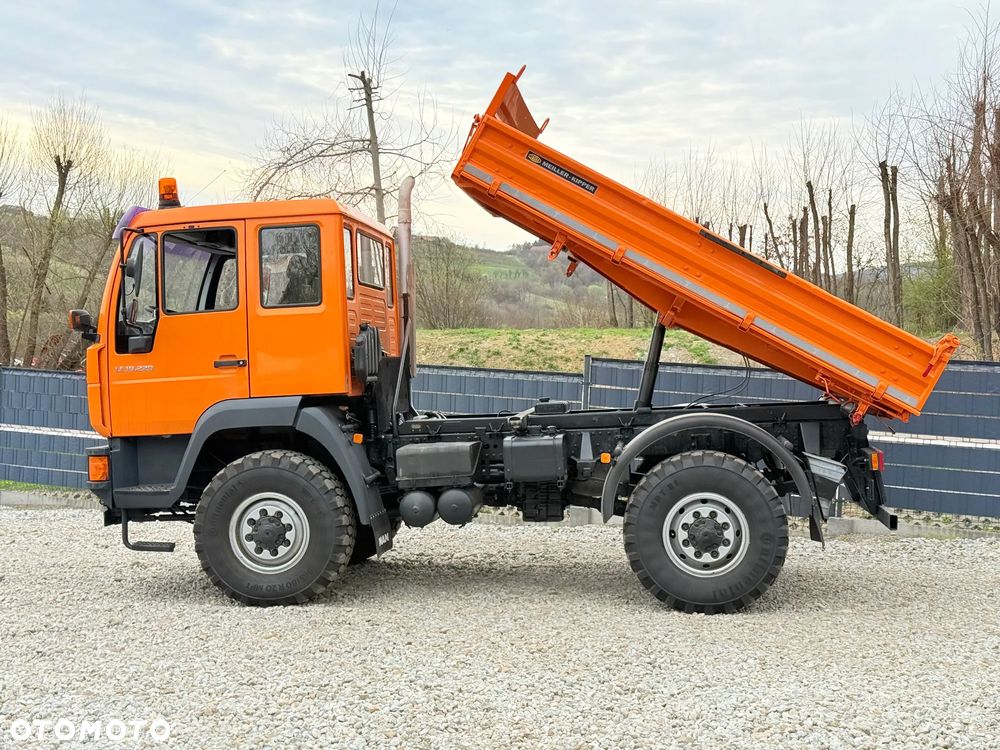 MAN * MAN 10-220 * Pług * Kiper Wywrotka Meiller * 4x4 * Zimowe Utrzymanie * Unimog * - 18