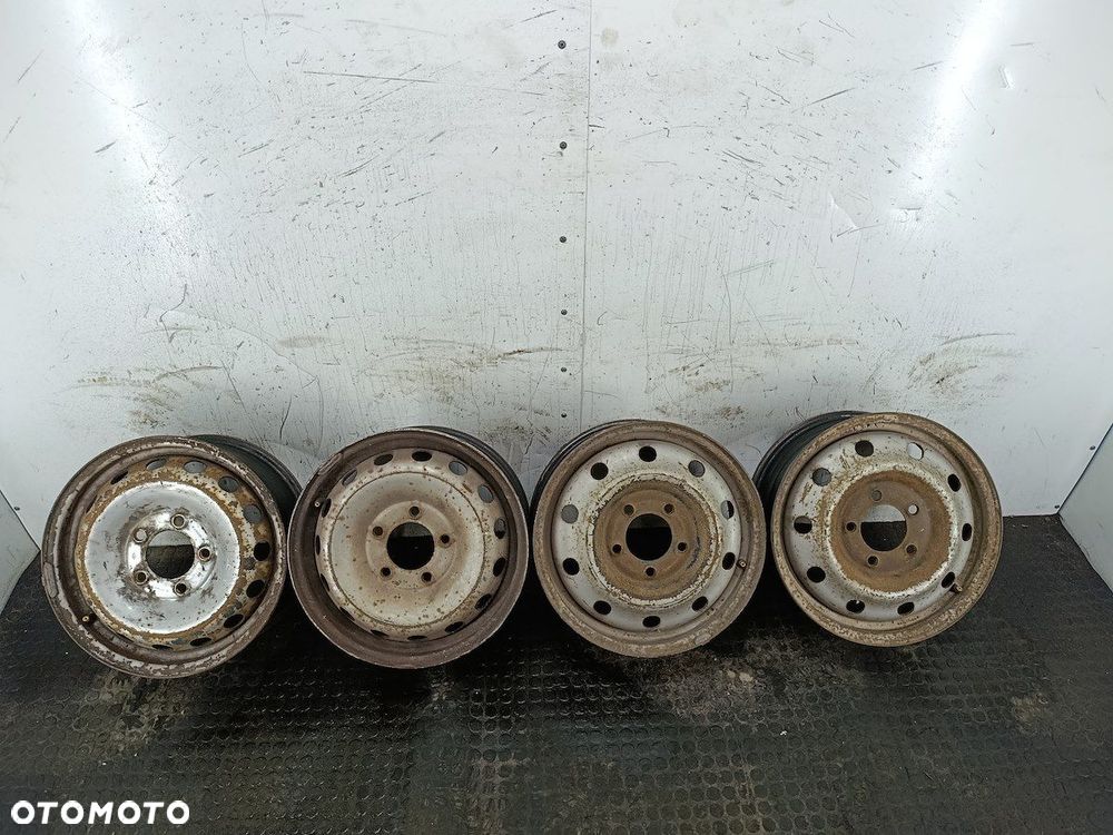 FELGI STALOWE KOMPLET 16 RENAULT MASTER III 403000037R 8200684598 - 2