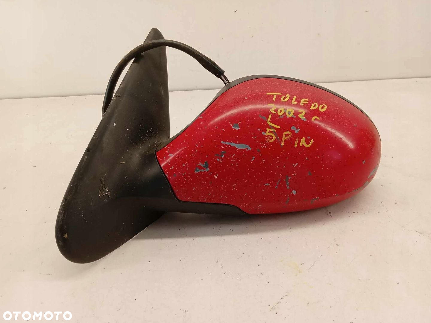 LUSTERKO LEWE DRZWI SEAT TOLEDO 04-12 5 PIN - 4