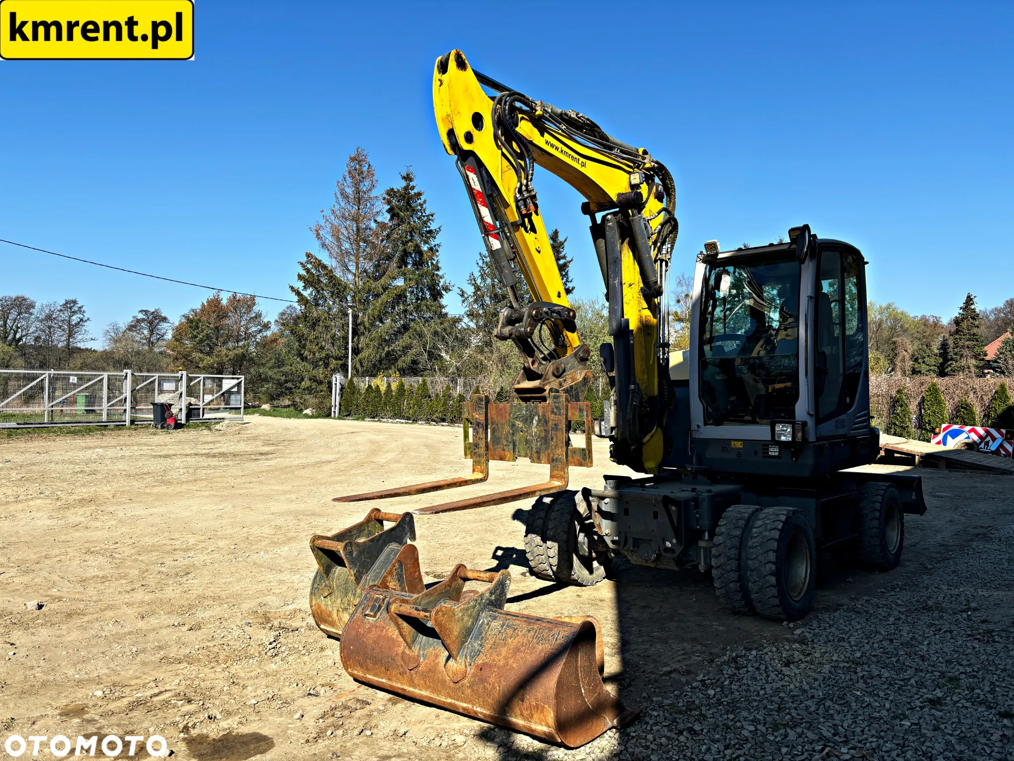 Wacker Neuson EW 65 KOPARKA KOŁOWA 2016R. | KOMATSU PW 98 LIEBHERR A 309 VOLVO EW60 - 13