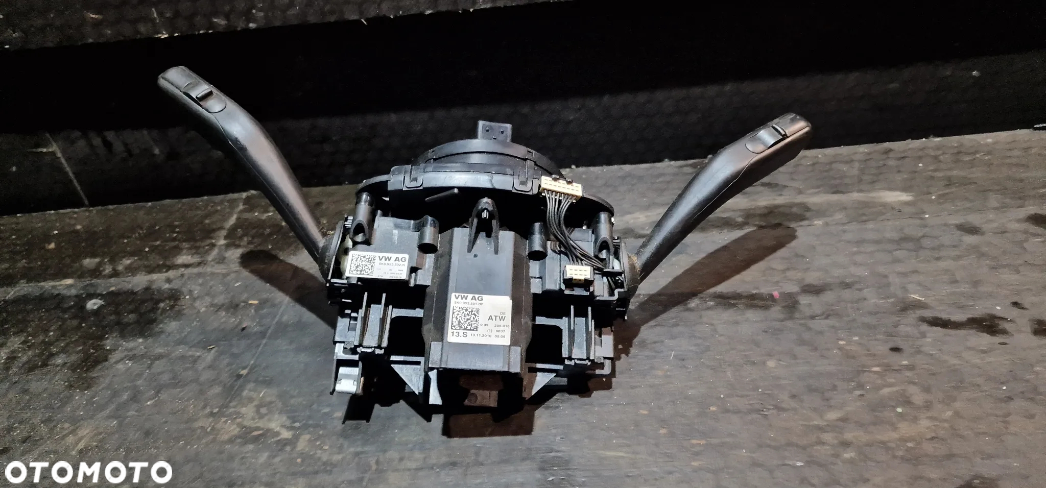 TAŚMA ZWIJAK AIRBAG+manetki 5K0953569AL VW SEAT SKODA - 6