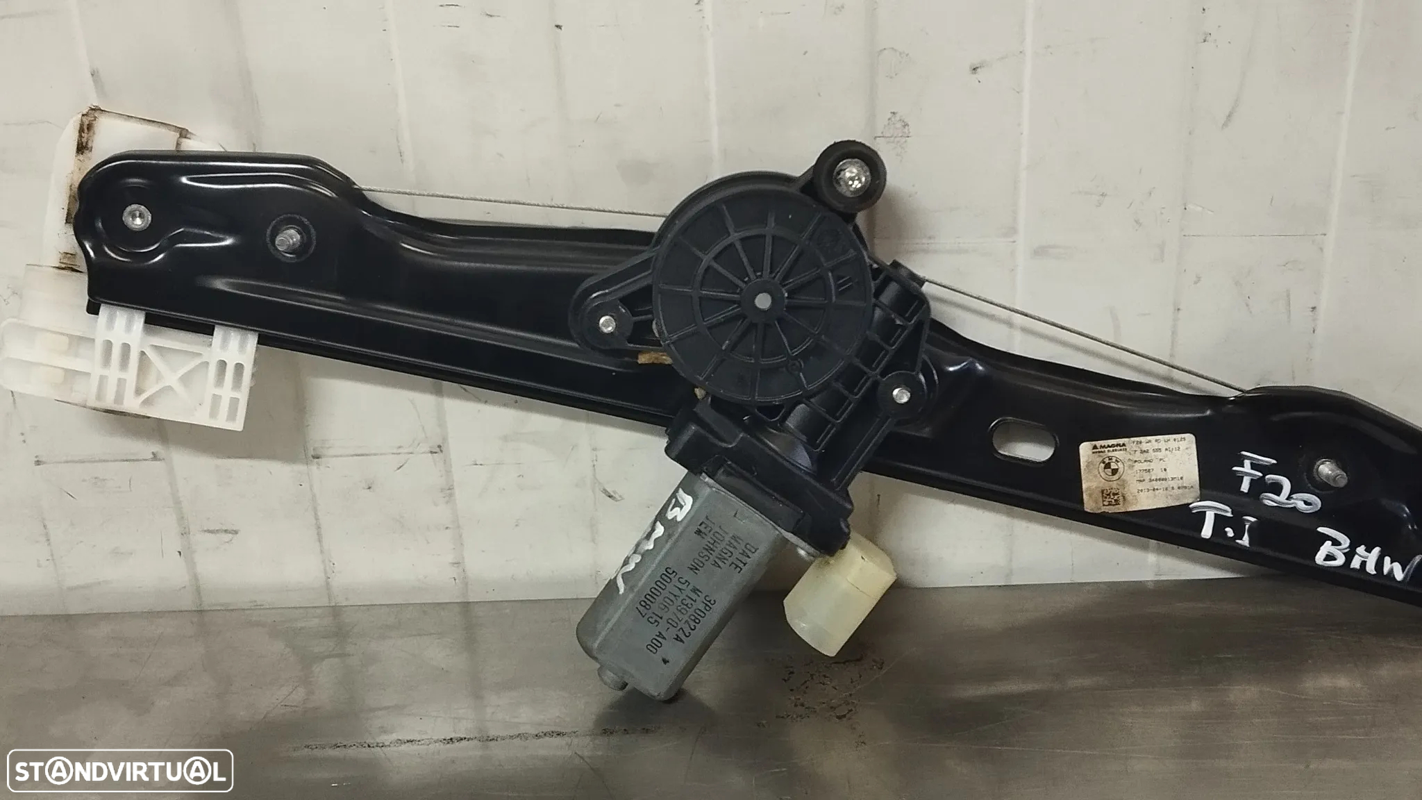 ELEVADOR DO VIDRO BMW SERIE 1 F20 (2011-2019) - FRENTE DIREITO / TRAS ESQUERDO - 4