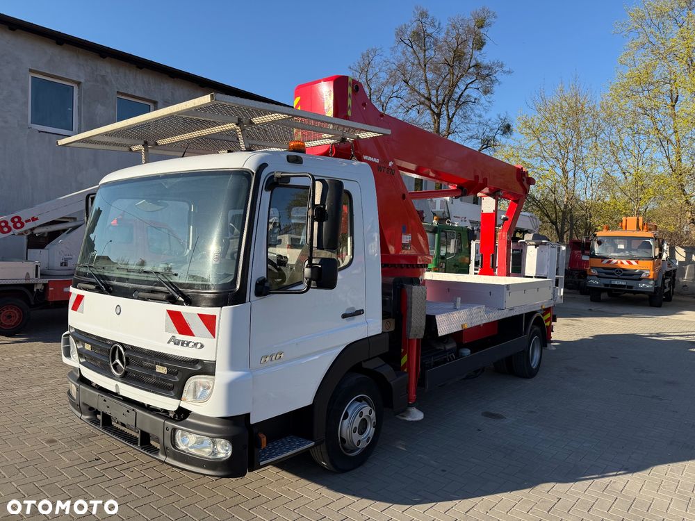 Mercedes-Benz Podnośnik Koszowy Wumag WT300 30Metrów  20m w Bok Zwyżka UDT na Rok! Ogon ! Jak Ruthman GSR Multitel - 1