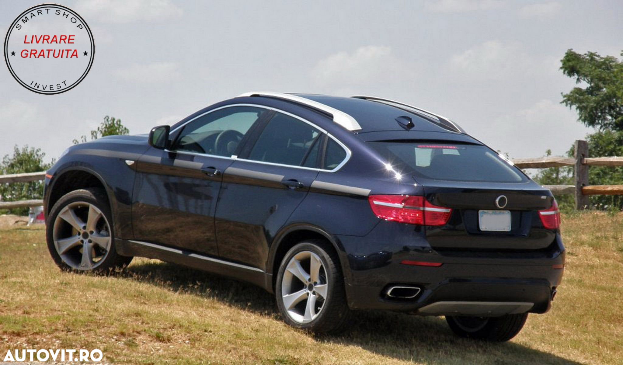 Bare Portbagaj Longitudinale BMW X6 E71 E72 (2008-2015)- livrare gratuita - 8