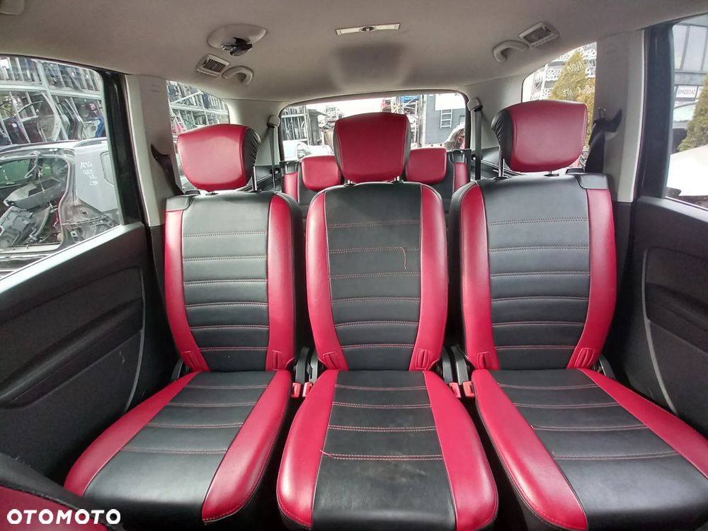 VW SHARAN II 7N FOTELE KANAPA KOMPLET 3 RZĄD 7 OSOBOWE PRZEKŁADKA - 8
