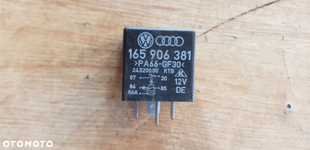 AUDI VOLKSWAGEN PRZEKAŹNIK  POMPY PALIWA 165906381 - 1