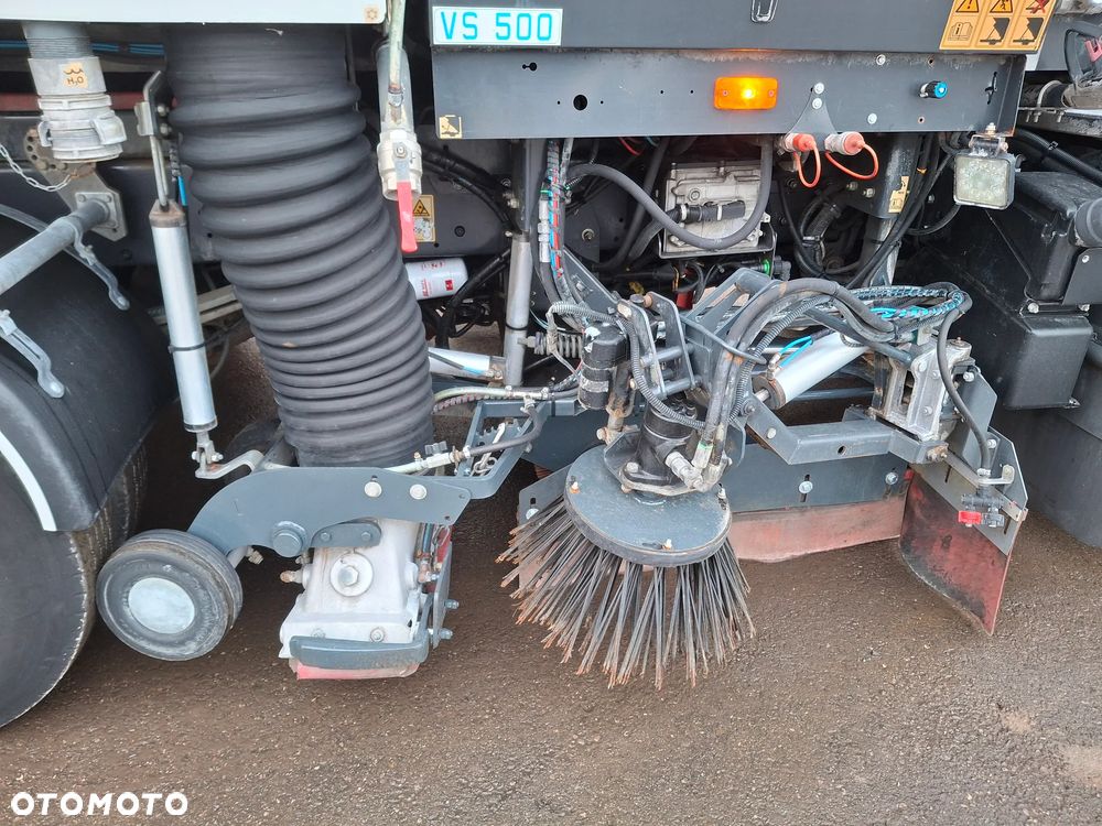Renault Midlum 220 Zamiatarka Johnston VS500 Szczotki L/R Obie Strony KARCHER Listwy Wysokiego Ciśnienia Bęben + Lanca 2013r - 5