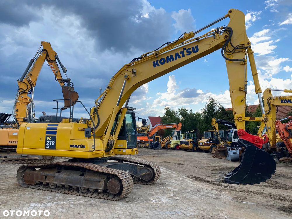 Komatsu PC 210 LC-10, 2013 ROK, z NIEMIEC, SERWISOWANA W KOMATSU, - 1