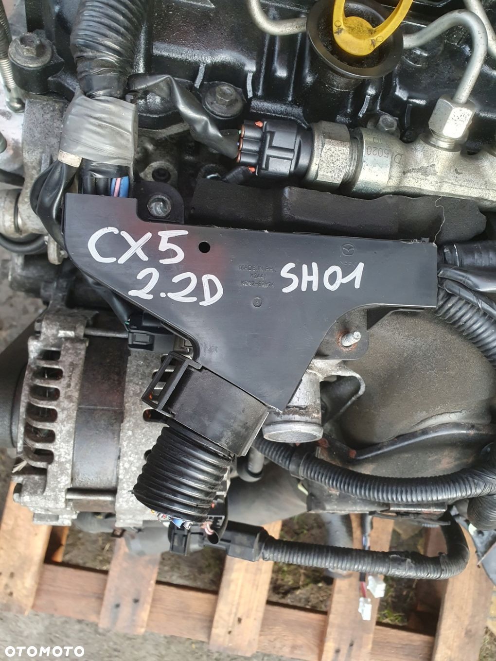 MAZDA CX5 SILNIK 2,2 D SH01 EURO 6 - 1