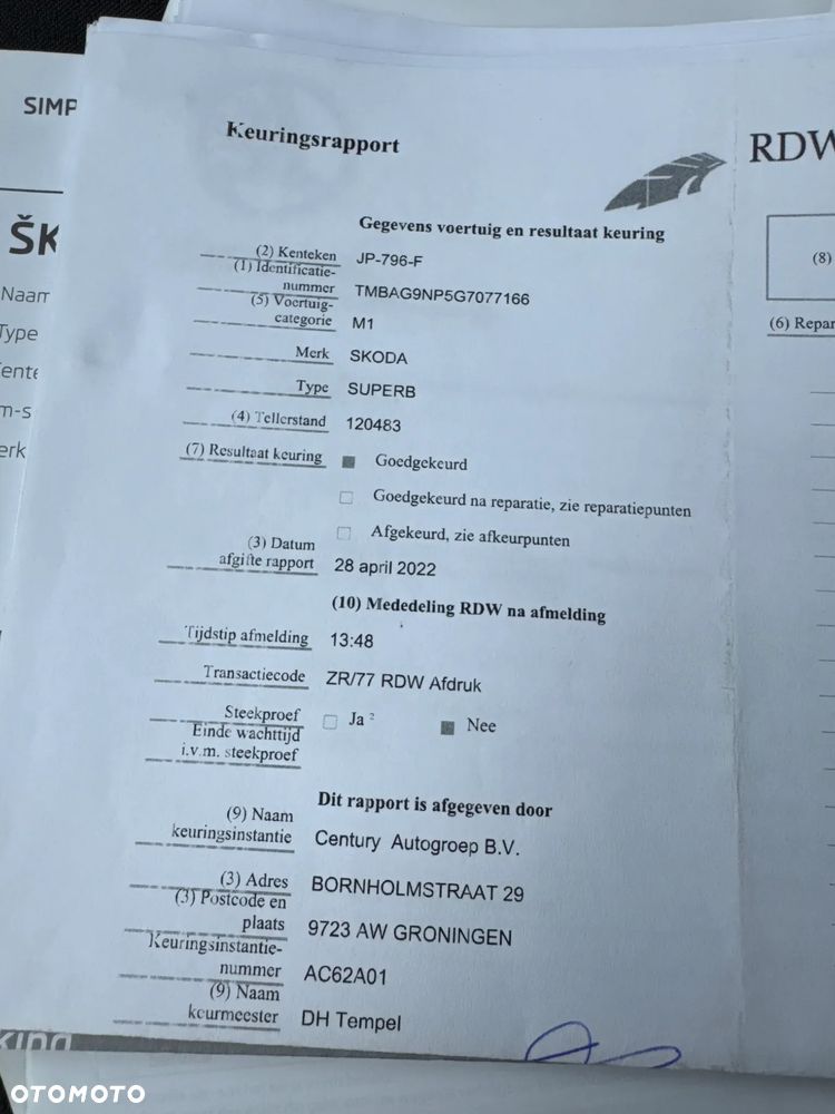 Skoda Superb 1.6 TDI Ambition - 39