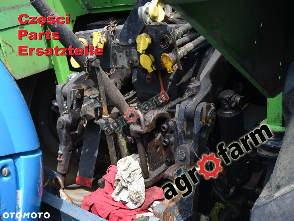 Deutz DX 145 części, skrzynia biegów, silnik, oś - 3