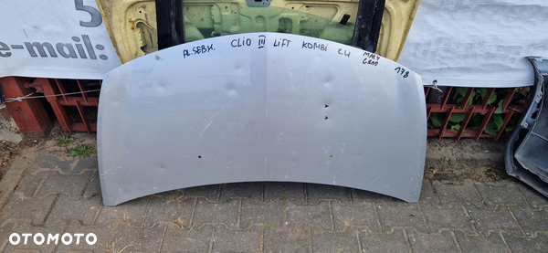 Maska Pokrywa Silnika Renault Clio III Lifting Kombi 2009-1012r