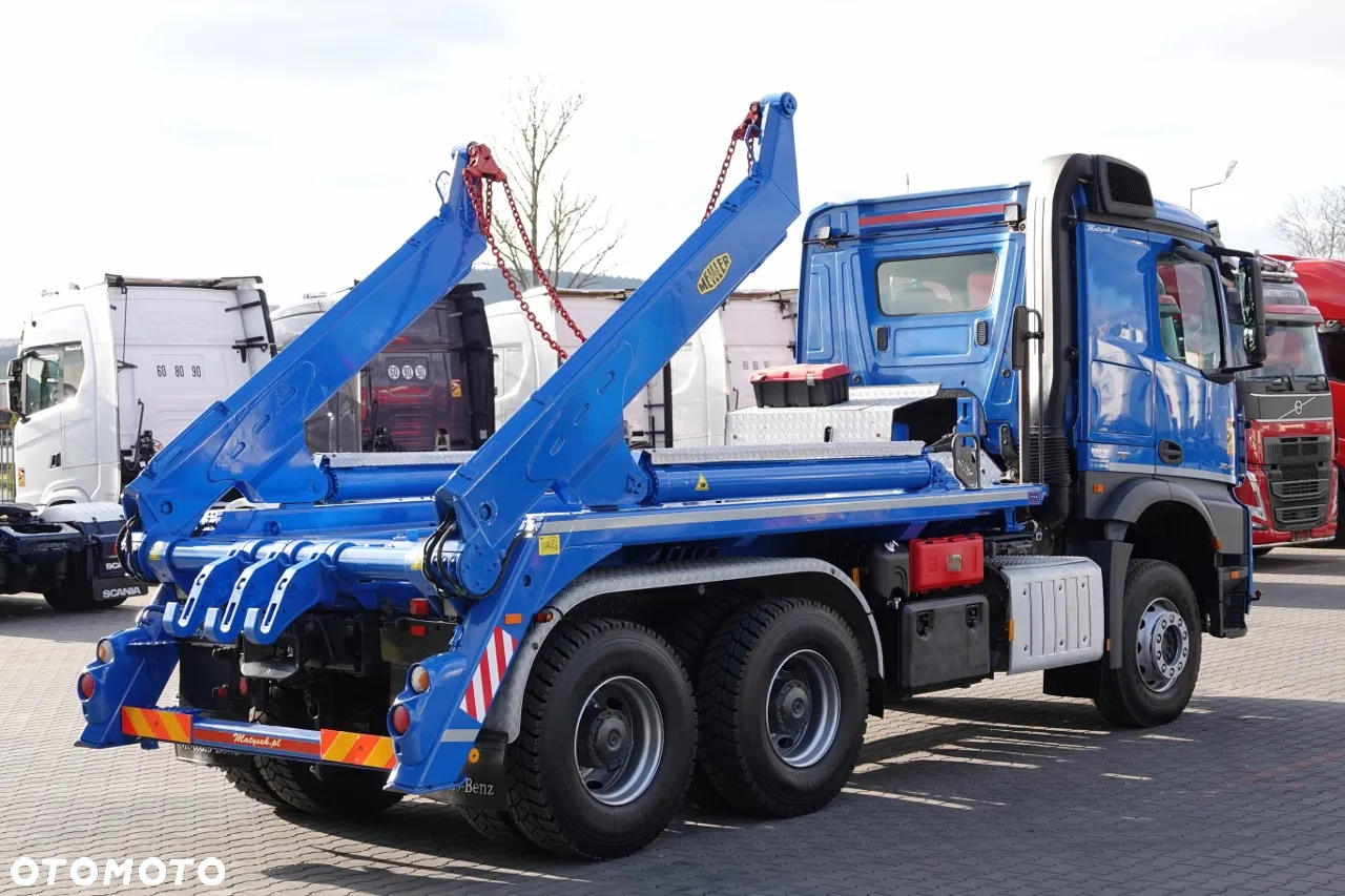 Mercedes-Benz AROCS 2645 / 6X4 / BRAMOWIEC / MEILLER / MANUAL / EURO 6 / SPROWADZONY - 11