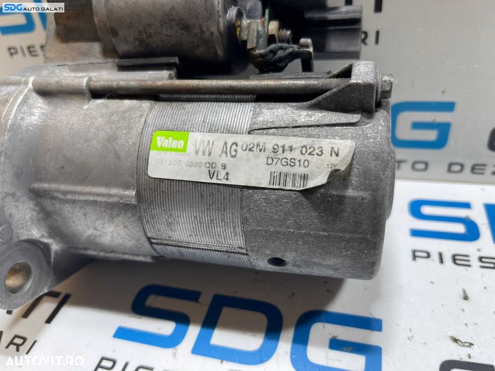Electromotor cu 11 Dinti Volkswagen Passat B7 2.0 TDI CFFA CFFB CFGC 2010 - 2015 Cod 02M911023N [B3604] - 7