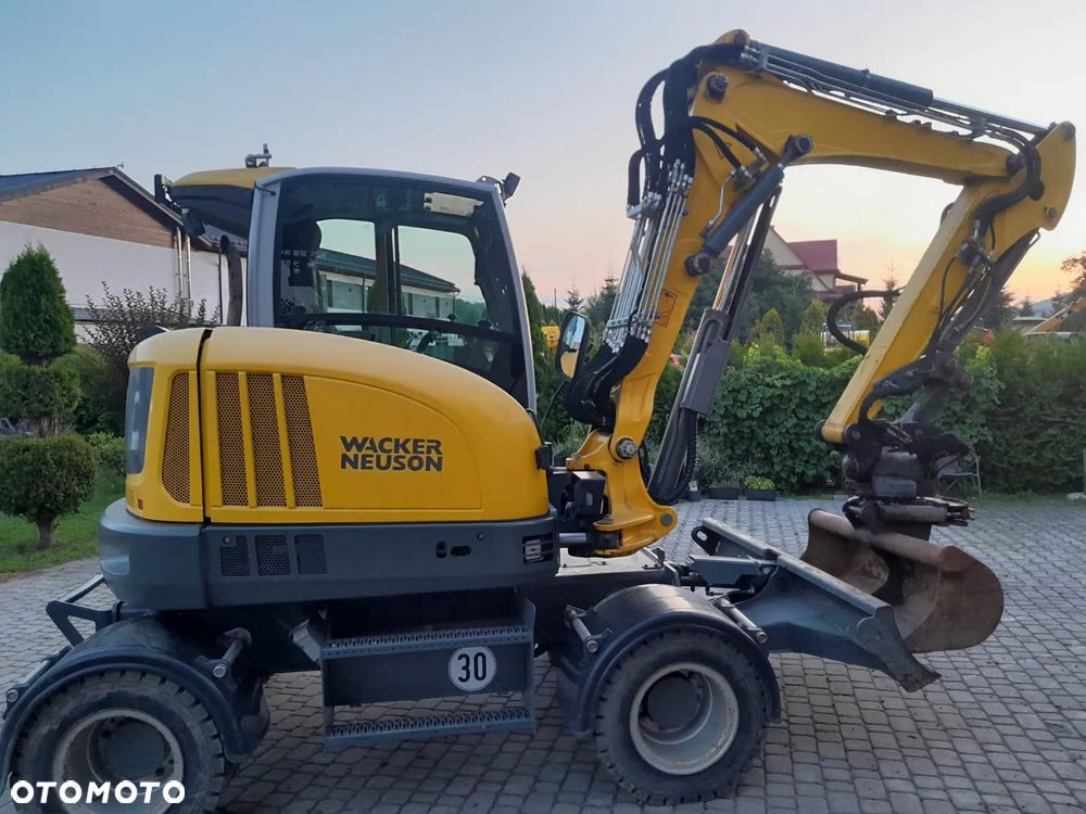 Wacker Neuson EW65 2018r 3062mtg. 8 ton głowica obrotowa ze szczypcami, KLIMA - 2