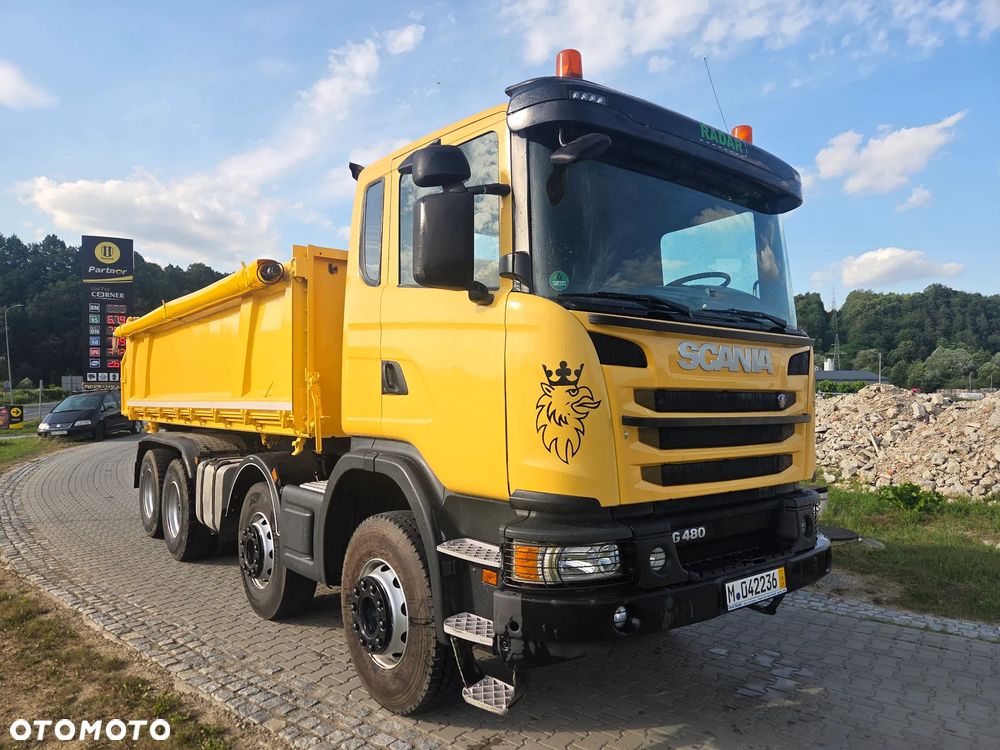Scania Wywrotka 8x4 Hydroburta - 6