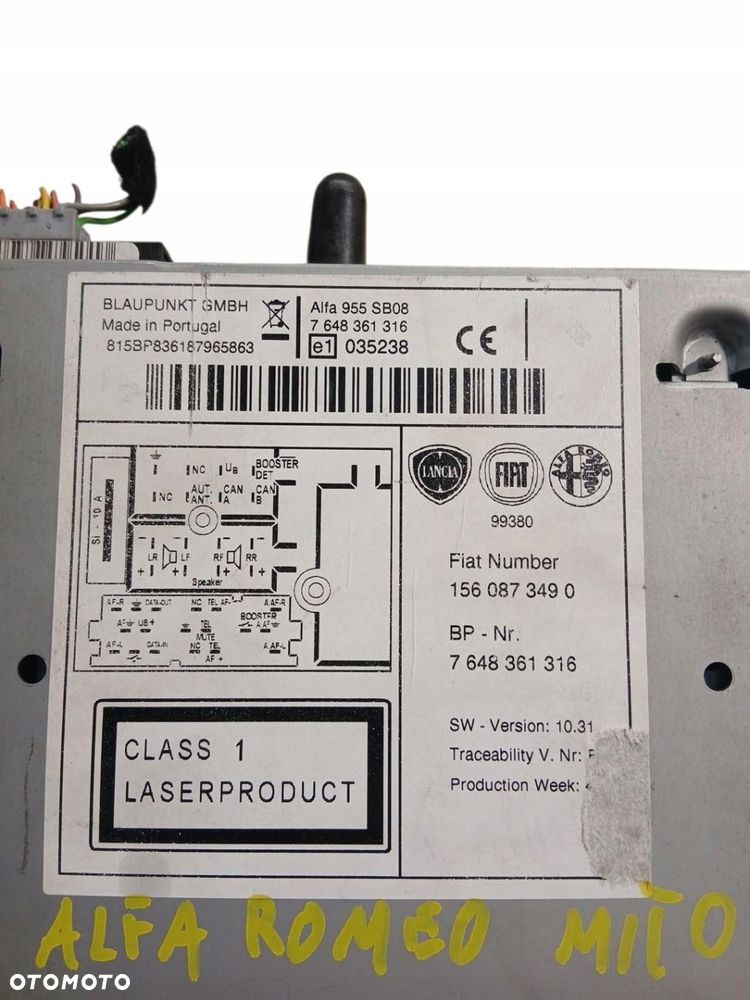 radio cd alfa romeo mito 1560873490 7648361316 - 2