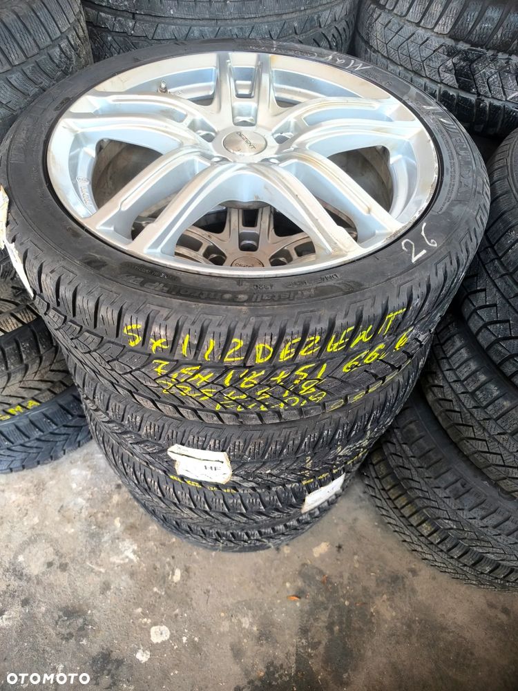 5x112 Alufelgi Felgi Aluminiowe 18 Koła Zimowe Zima SKODA SUPERB I OCTAVIA II III 2 3 SEAT ALTEA LEON II 2 TOLEDO III 3 ALHAMBRA VW GOLF 5 6 CADDY JETTA TOURAN SHARAN AUDI A3 8P 8V MERCEDES A W176 B W246 CLA W117 GLA GLB V KLASA VITO W639 W447 BMW ALU-RAD Legnica 225/45 - 2