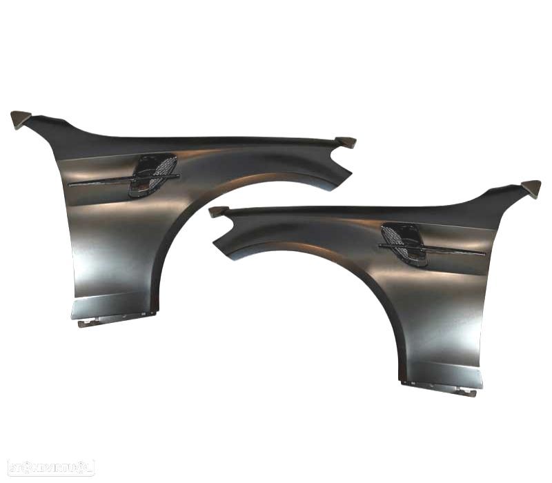 GUARDA LAMAS DIANTEIRAS MERCEDES W205 COUPÉ ESTATE 14-18 LOOK GT METAL - 2