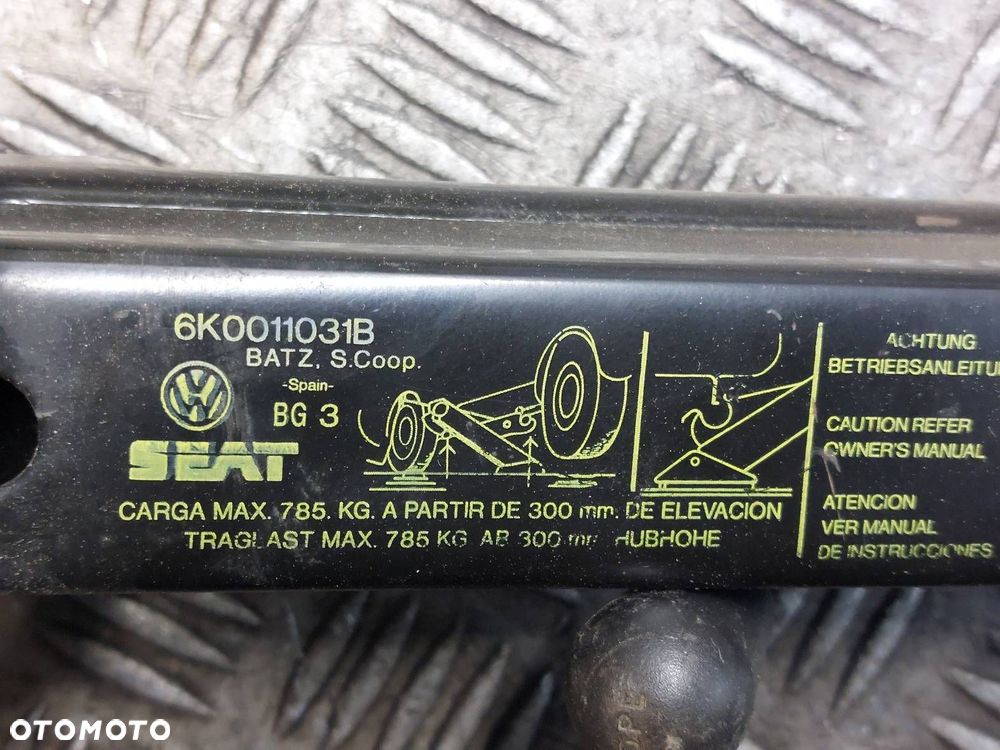 ORGANIZER WKŁAD BAGAŻNIKA LEWAREK DOJAZDÓWKA 4x100 105/70R14 SEAT VW SKODA - 9