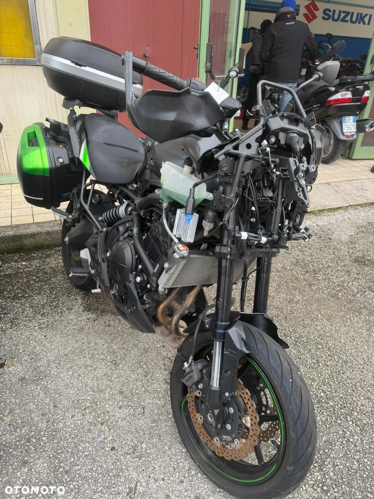 Kawasaki Versys 650 rama silnik kufry  felga zbiornik osłona - 3