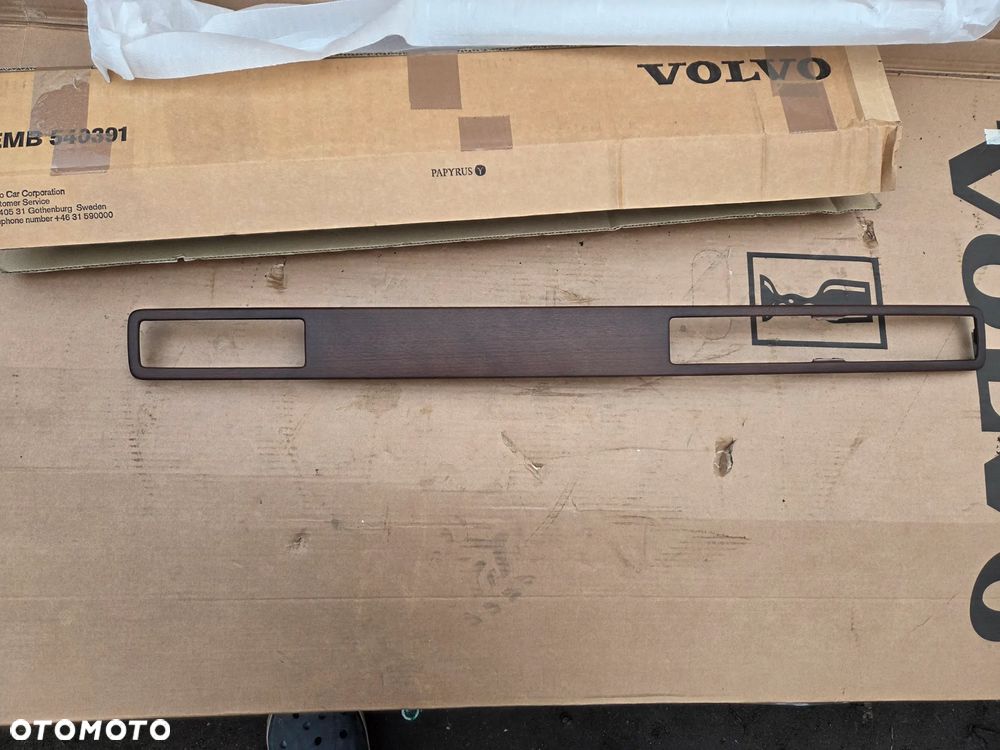 Listwa Blenda Osłona dekoracyjna deski rozdzielczej konsoli Volvo S80 II V70 III XC-70 II 307941457 - 4