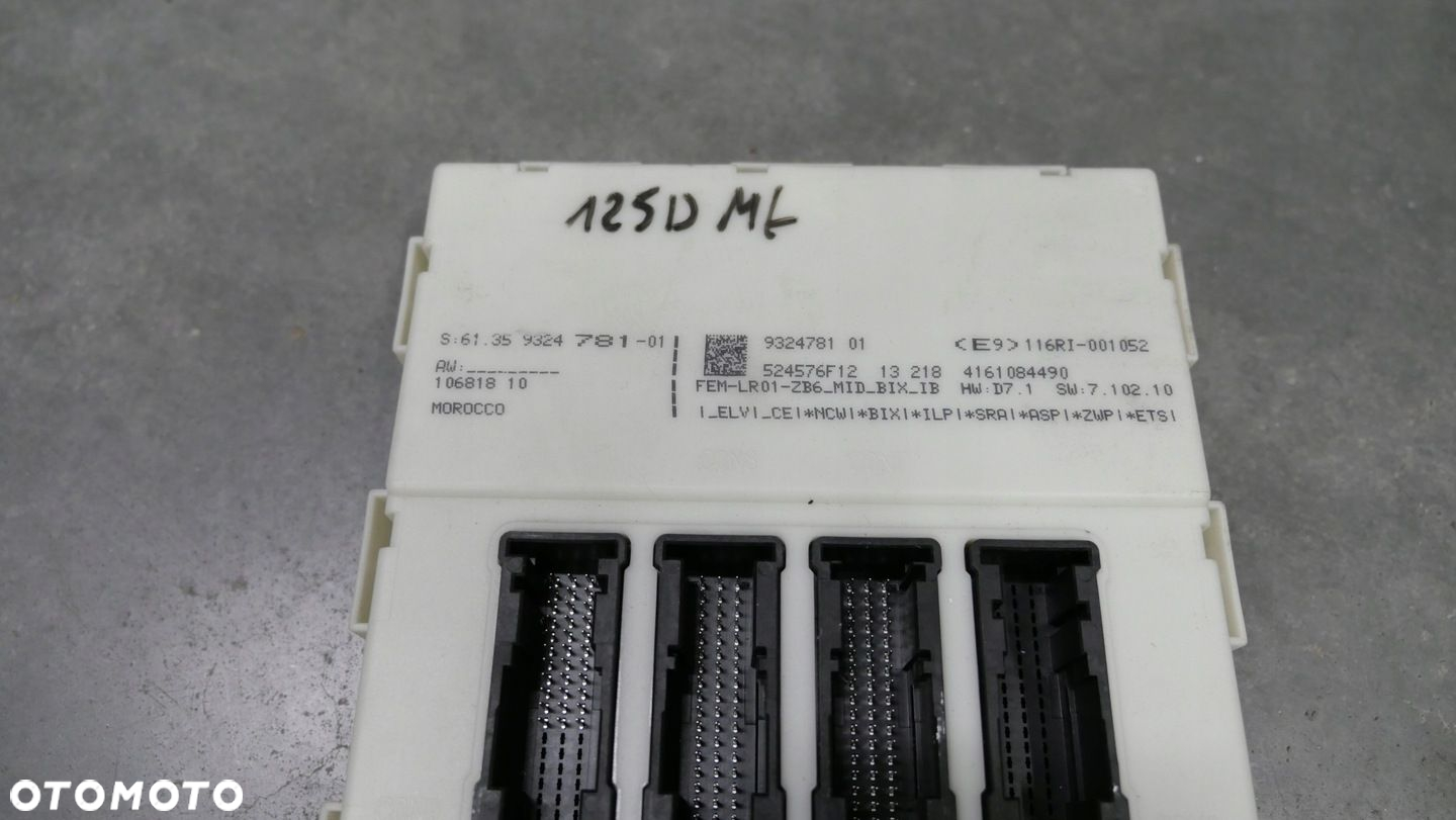 BMW F30 F20 KOMPUTER STEROWNIK SILNIKA 2,5D DDE FEM N47D20D - 3