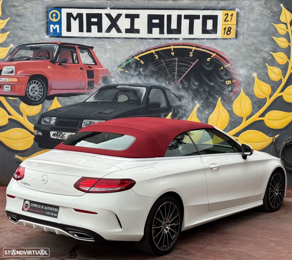 Mercedes-Benz C 220 d Cabrio 9G-Tronic AMG Line - 13