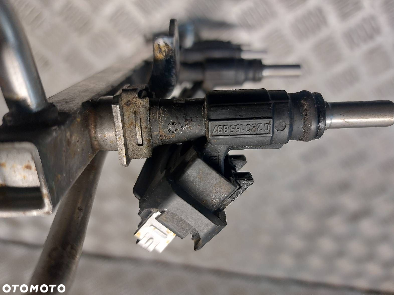 LISTWA WTRYSKOWA + WTRYSKI AUDI A3 8L LIFT 1.8 T 0280155897 - 3
