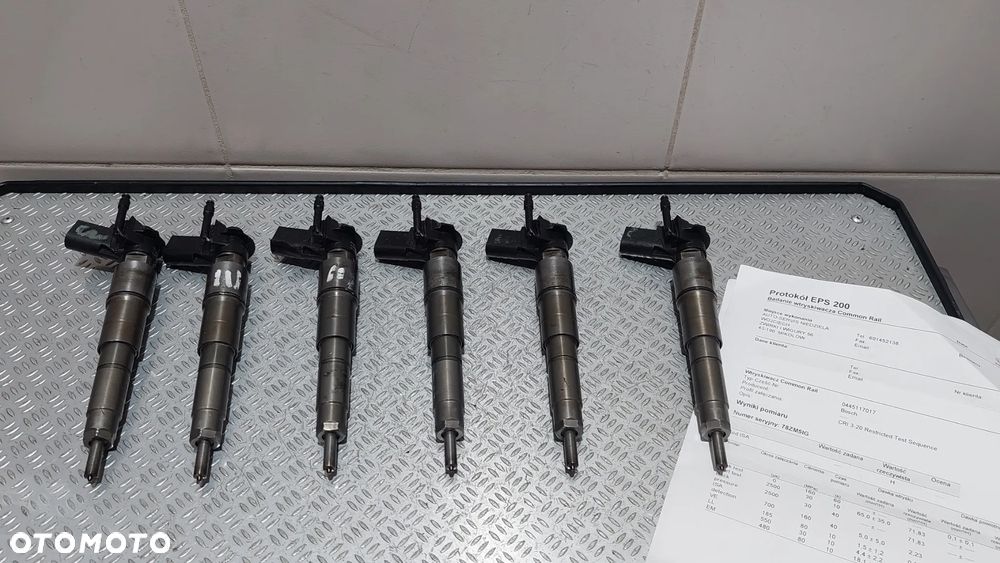 WTRYSKI BMW X5 X3 3,0 DISEL R2009 NR 780808901 - 1