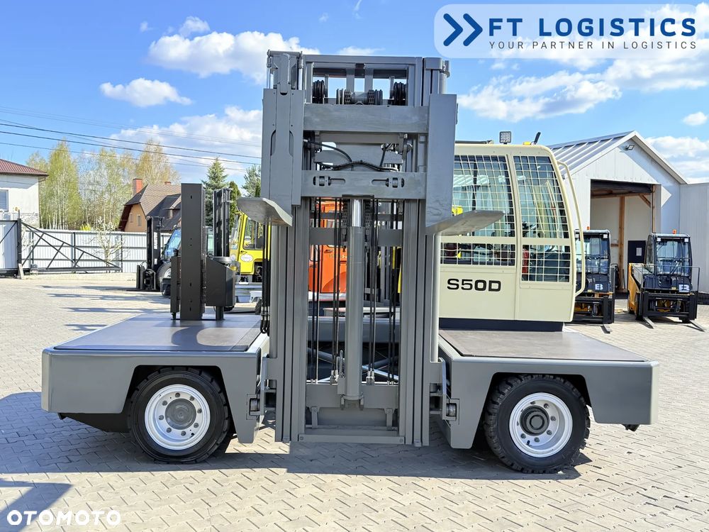 Hubtex WÓZEK BOCZNY | HUBTEX S50D | DIESEL | TRIPLEX 6300MM | PLATFORMA 1600MM | POZYCJONER WIDEŁ | WOLNY SKOK | REGULOWANA WIDŁA | STAN IDEALNY | Szeroka oferta wózków czterokierunkowych i bocznych, dopasowanych do różnorodnych potrzeb i zastosowań - 28